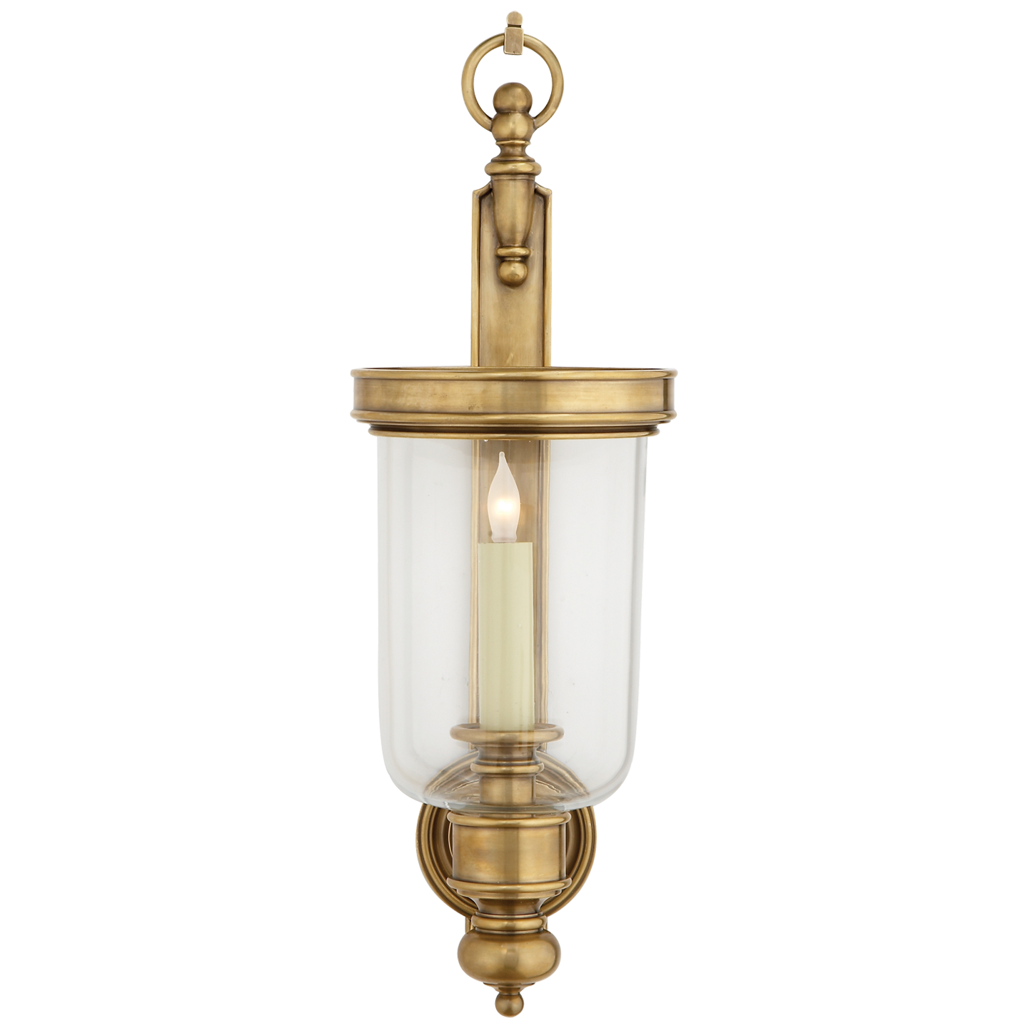 Georgian Small Hurricane Wall Sconce