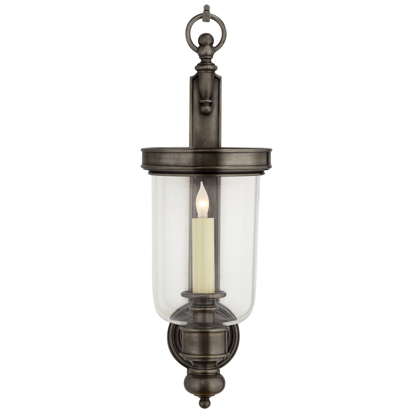 Georgian Small Hurricane Wall Sconce