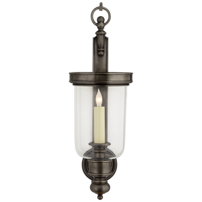 Georgian Small Hurricane Wall Sconce