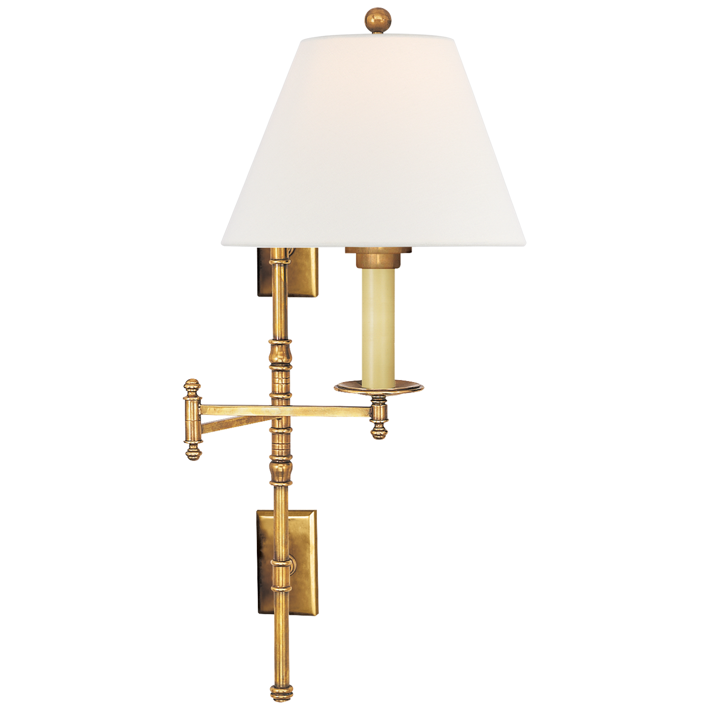 Dorchester Double Backplate Swing Arm