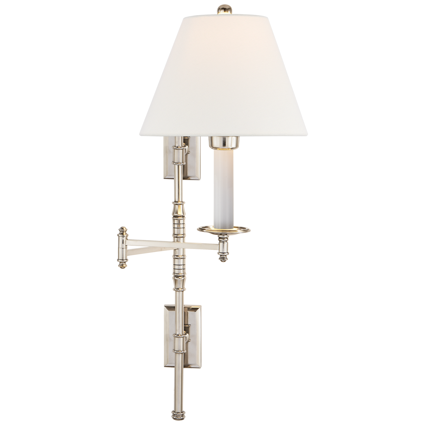 Dorchester Double Backplate Swing Arm