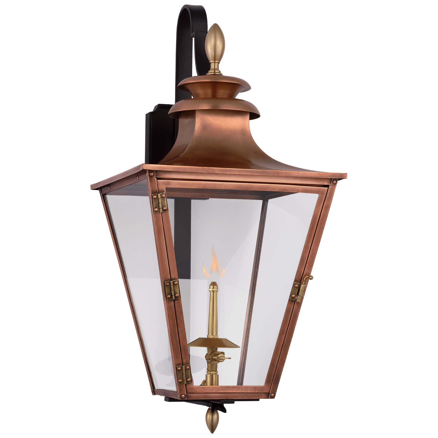 Albermarle Small Bracketed Gas Wall Lantern