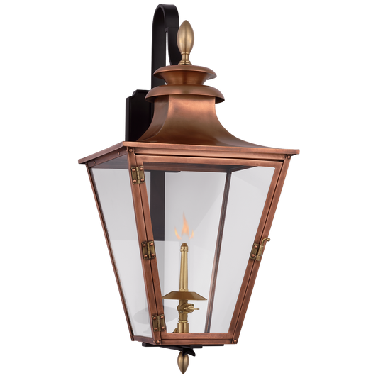 Albermarle Small Bracketed Gas Wall Lantern