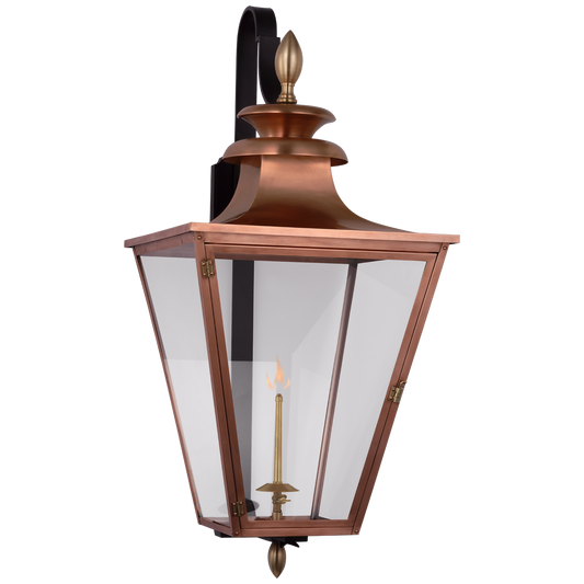 Albermarle Large Bracketed Gas Wall Lantern