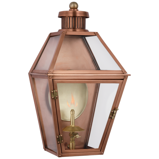 Stratford Small 3/4 Gas Wall Lantern