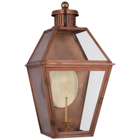 Stratford Large 3/4 Gas Wall Lantern