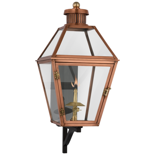 Stratford Small Bracketed Gas Wall Lantern