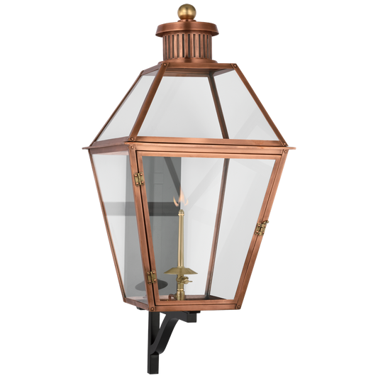 Stratford Large Bracketed Gas Wall Lantern