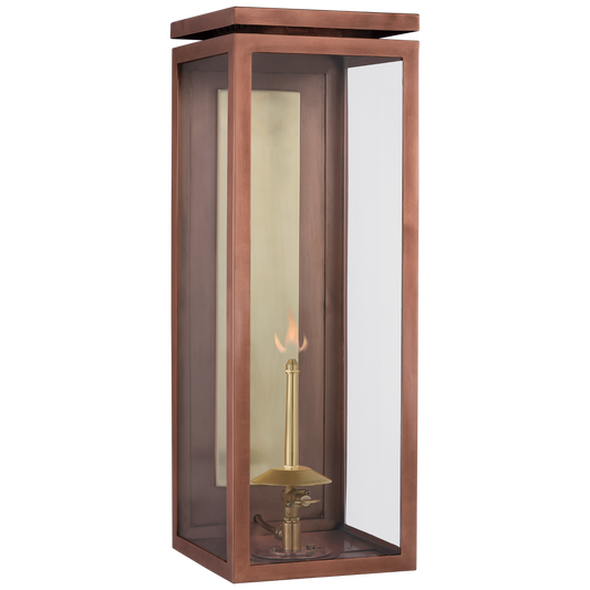 Fresno Large 3/4 Gas Wall Lantern