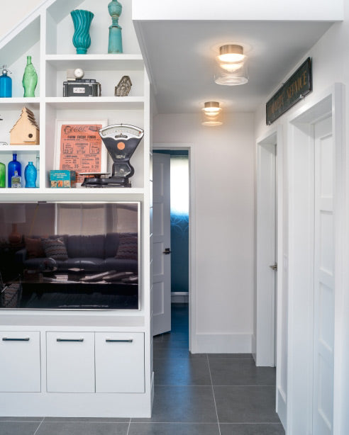 Casen Drum Flush Mount