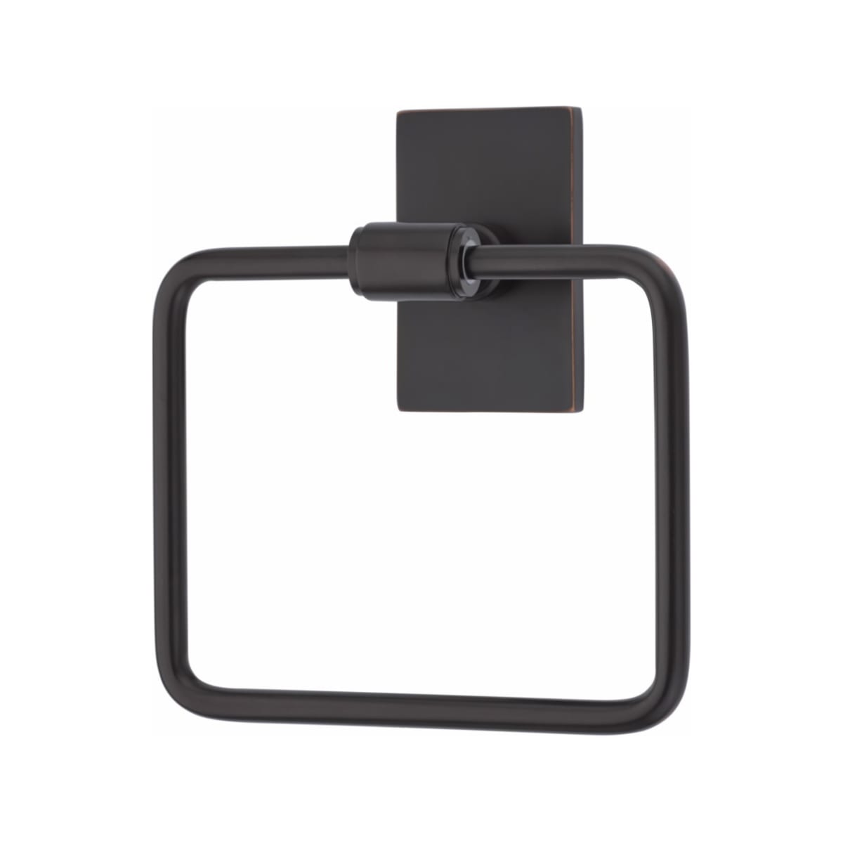 Transitional Brass Towel Ring