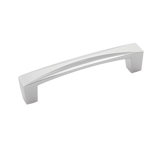 Facette Collection Knob 1-3/8 Inch Diameter Satin Brass Finish