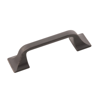 Facette Collection Knob 1-3/8 Inch Diameter Satin Brass Finish