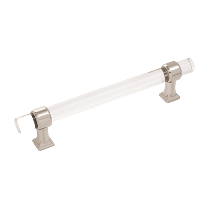 Facette Collection Knob 1-3/8 Inch Diameter Satin Brass Finish