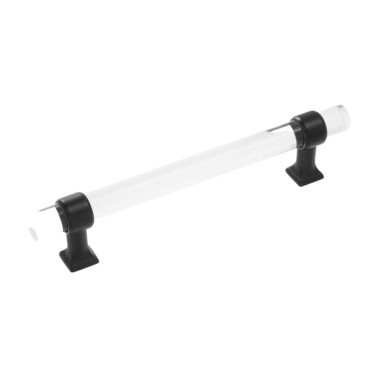 Facette Collection Knob 1-3/8 Inch Diameter Satin Brass Finish