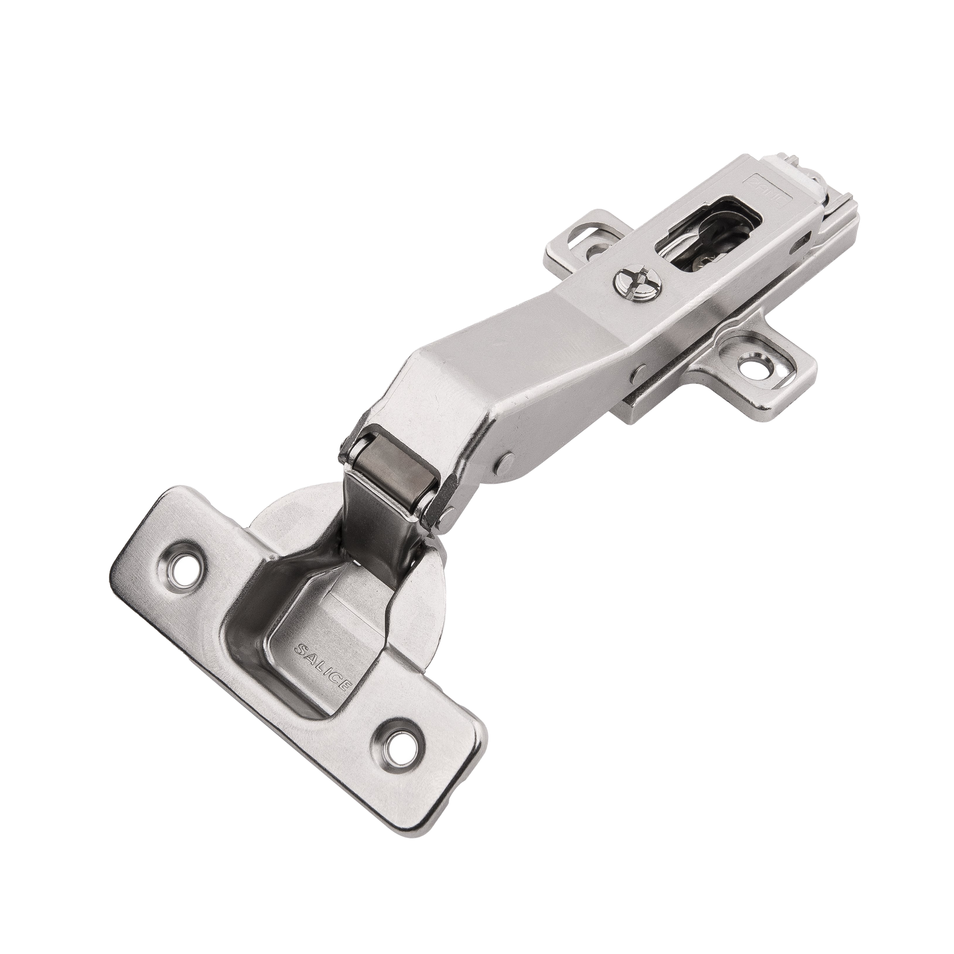 Facette Collection Knob 1-3/8 Inch Diameter Satin Brass Finish