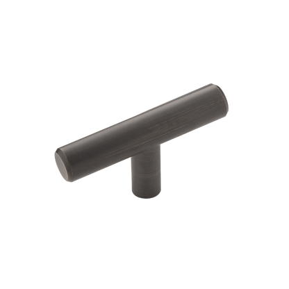 Facette Collection Knob 1-3/8 Inch Diameter Satin Brass Finish