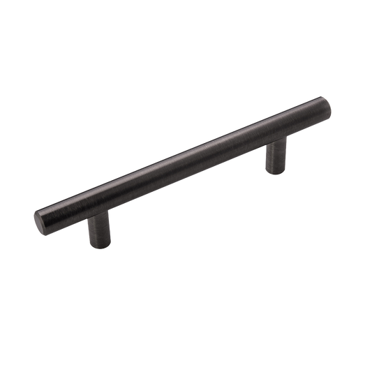 Facette Collection Knob 1-3/8 Inch Diameter Satin Brass Finish