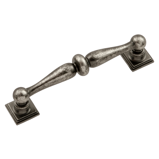 Facette Collection Knob 1-3/8 Inch Diameter Satin Brass Finish