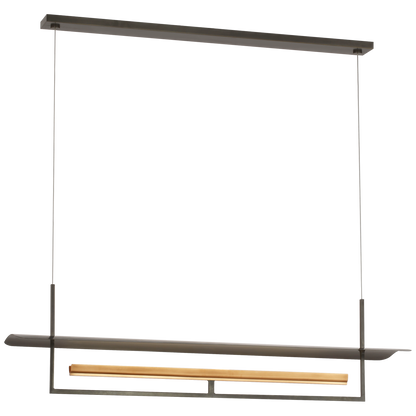 Tristan 54" Reflector Linear Chandelier