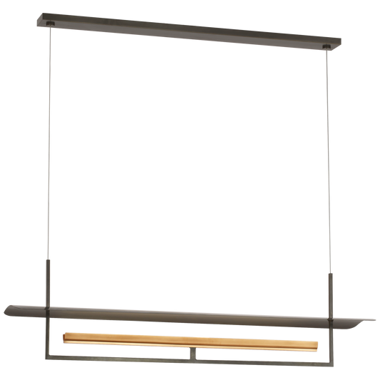 Tristan 54" Reflector Linear Chandelier