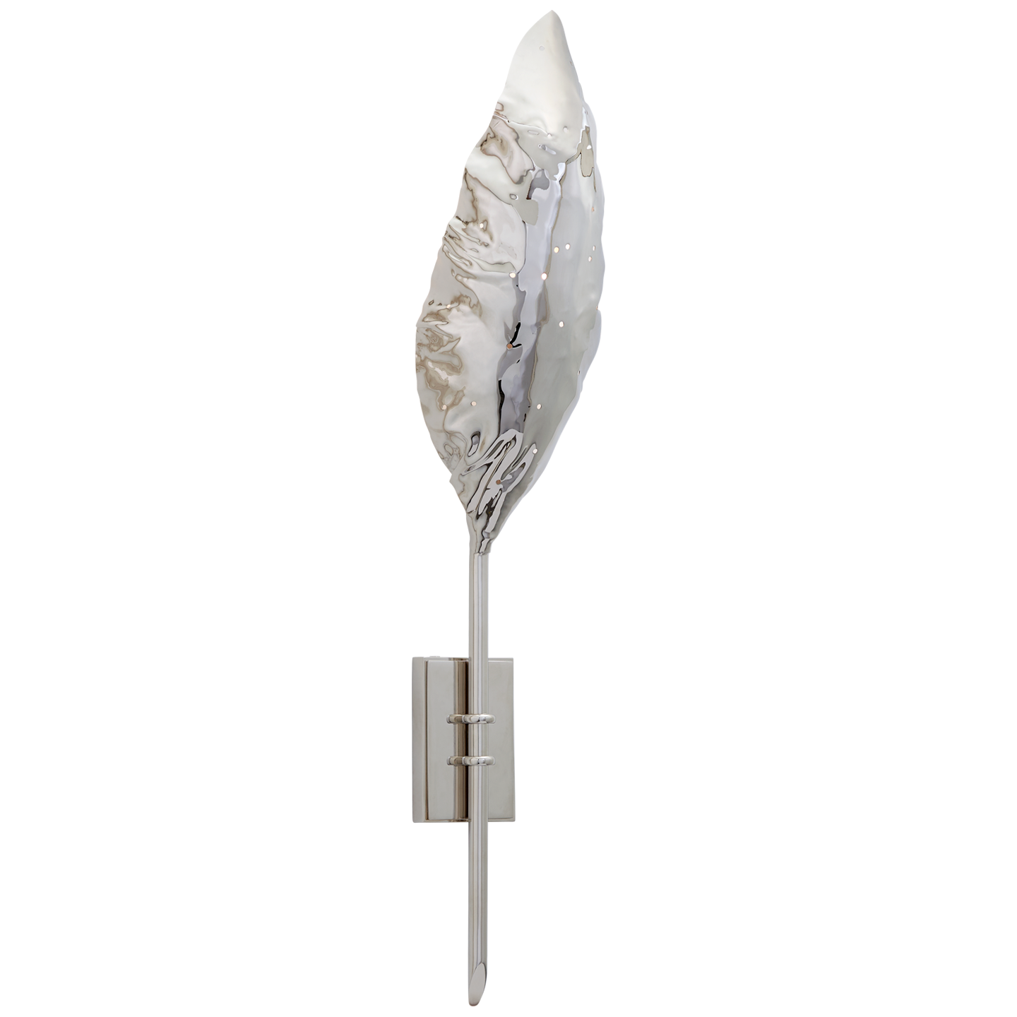Dumaine Single Pierced Leaf Sconce