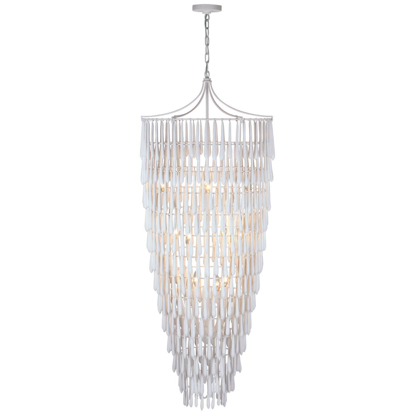 Vacarro Tall Cascading Chandelier