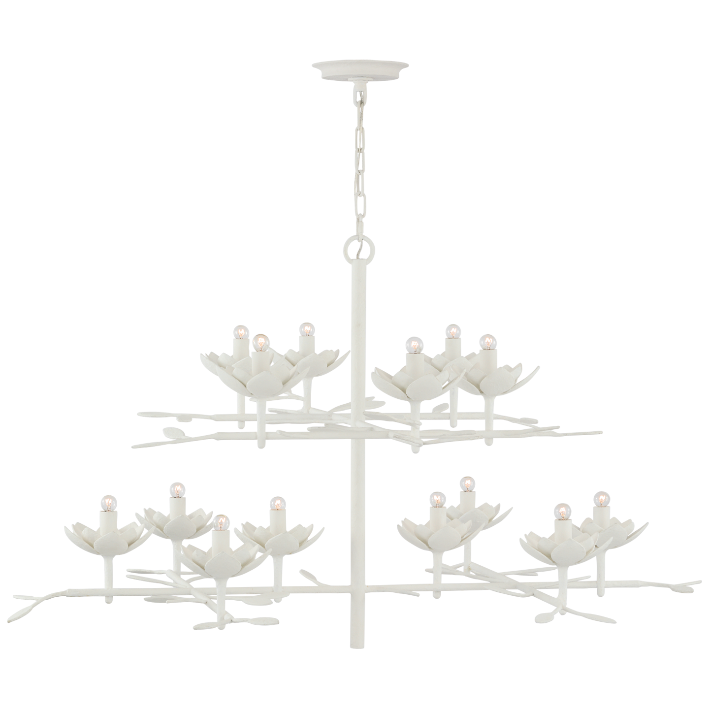 Clementine 53" Tiered Chandelier