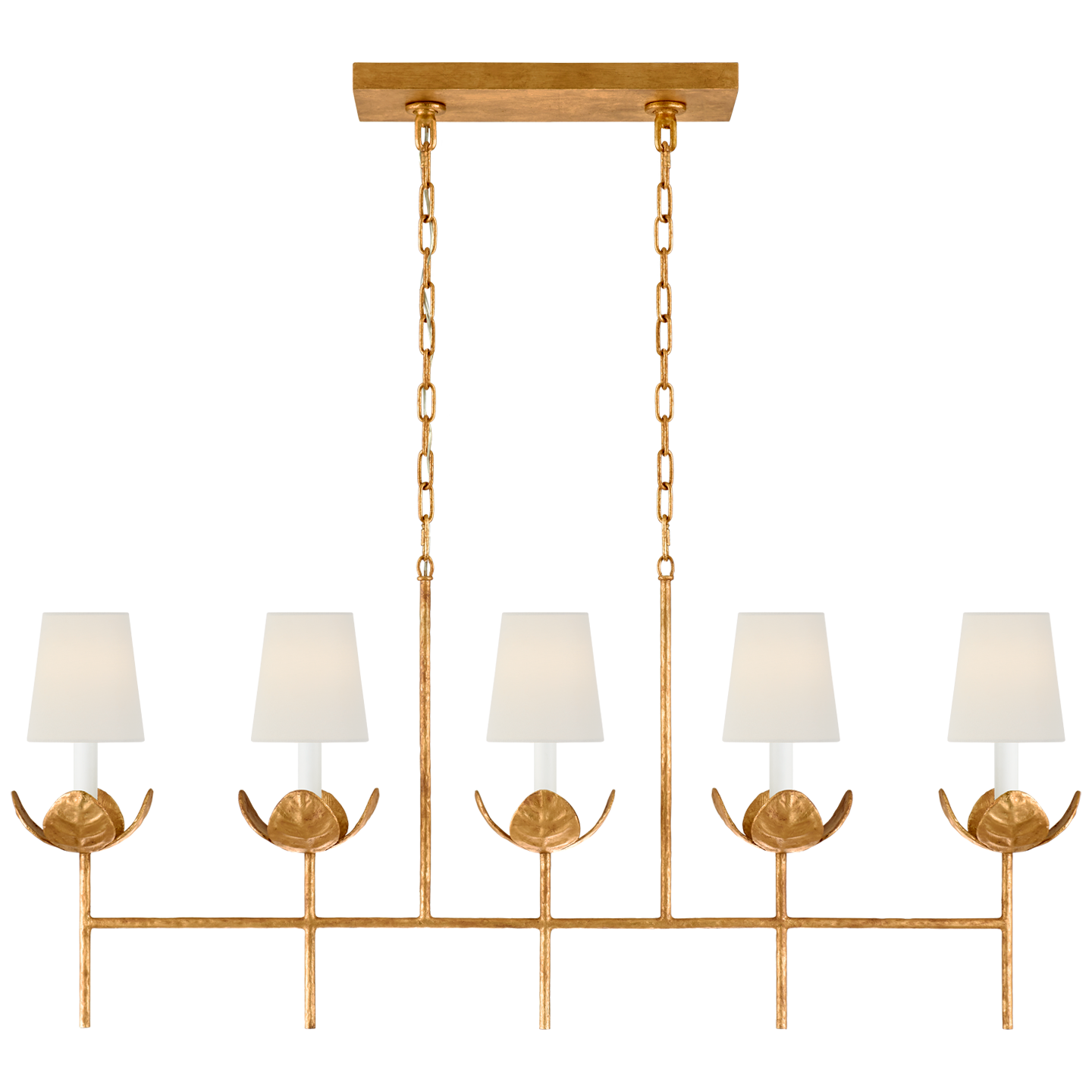 Grand lustre linéaire Illana