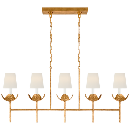 Grand lustre linéaire Illana