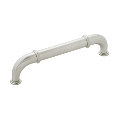 Facette Collection Knob 1-3/8 Inch Diameter Satin Brass Finish