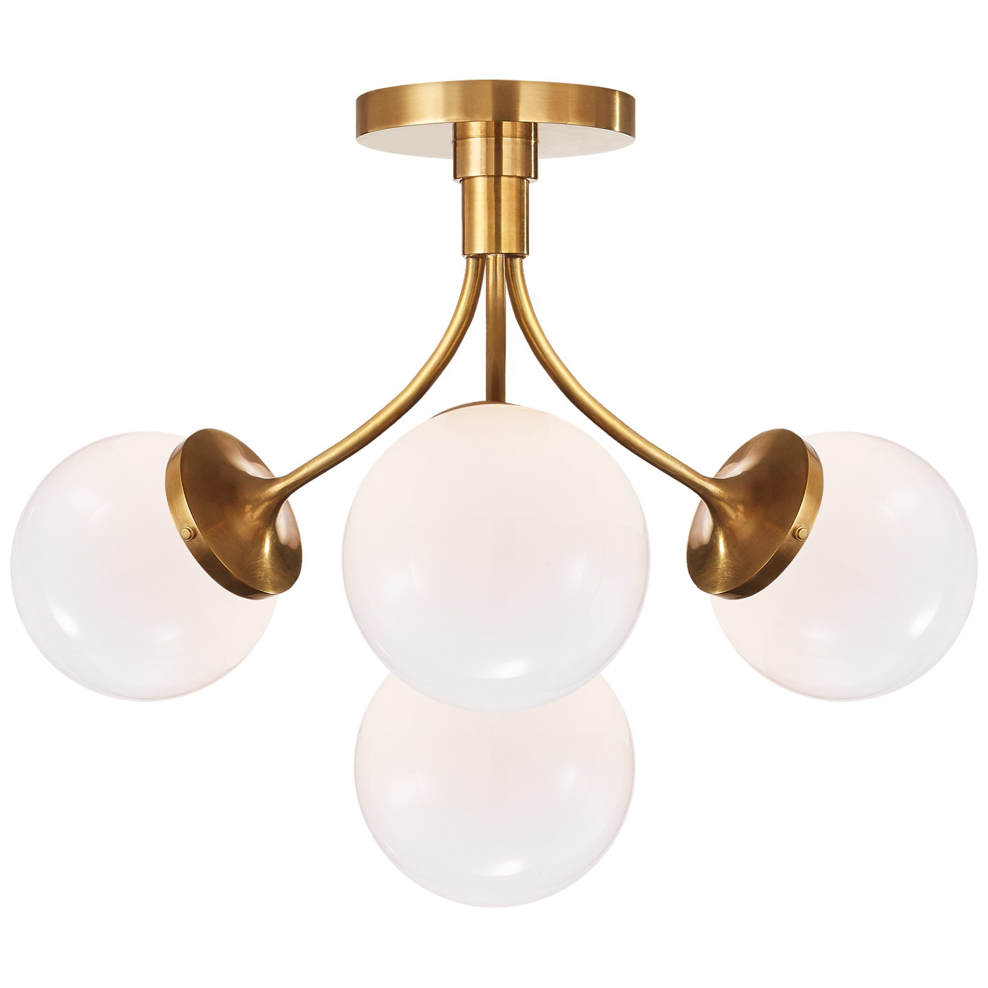 Prescott Medium Semi-Flush Mount