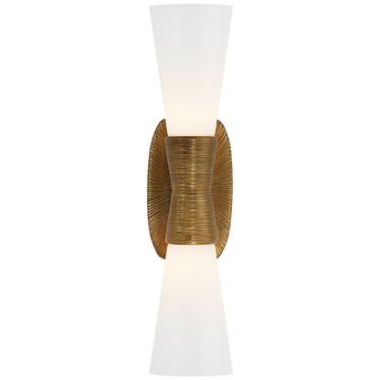 Utopia Small Double Bath Sconce