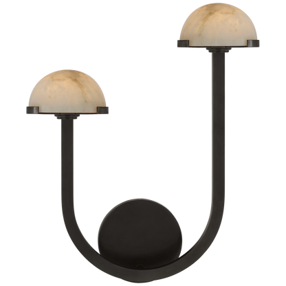 Pedra 15" Asymmetrical Left Sconce