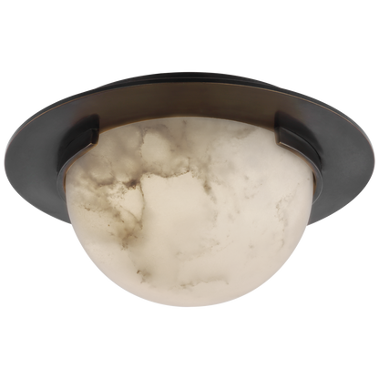 Melange 6" Solitaire Flush Mount