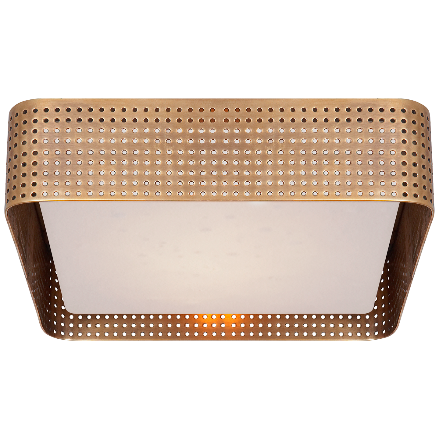 Precision Large Square Flush Mount