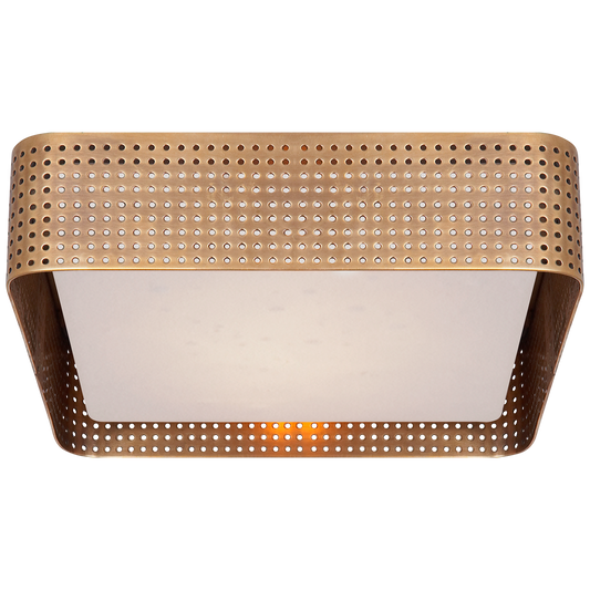 Precision Large Square Flush Mount