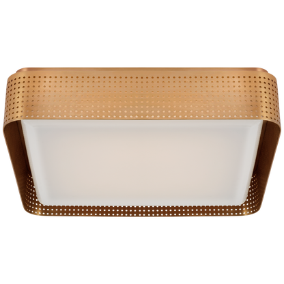 Precision 16" Square Flush Mount