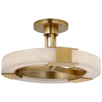 Covet Medium Ring Semi-Flush Mount