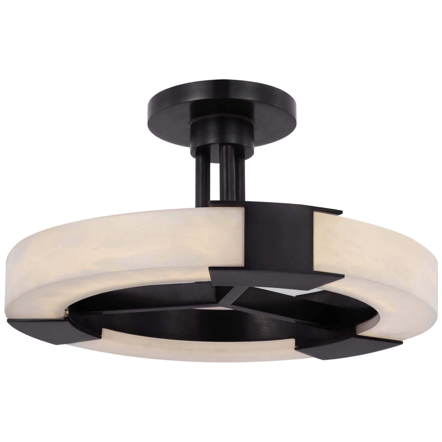Covet Medium Ring Semi-Flush Mount