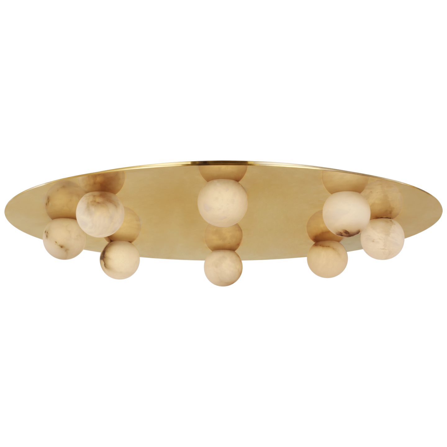 Pertica 30" Eight Light Flush Mount