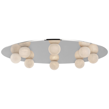 Pertica 30" Eight Light Flush Mount