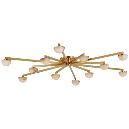 Pedra Grande Staggered Arm Flush Mount