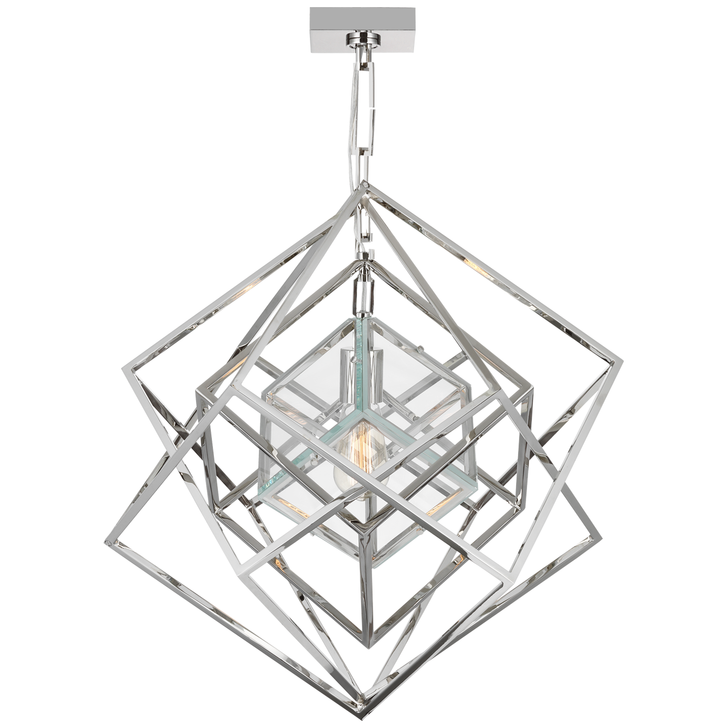 Cubist Small Chandelier