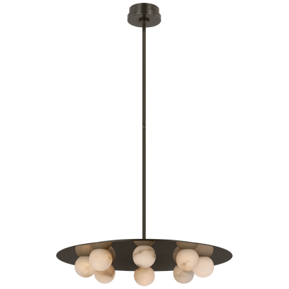 Lustre Pertica à huit lumières de 24 po