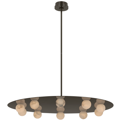 Pertica 36" Ten Light Chandelier