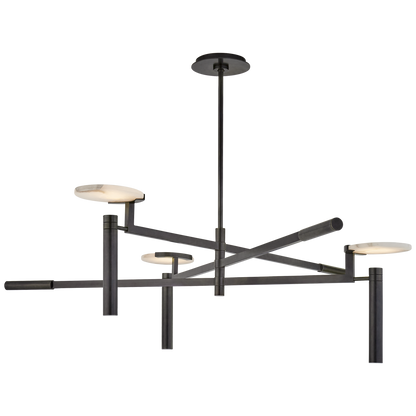 Melange Large Floating Disc Chandelier