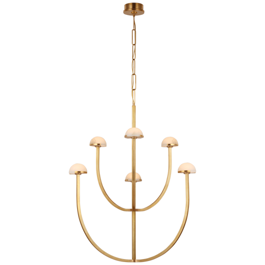 Pedra Large Two-Tier Chandelier