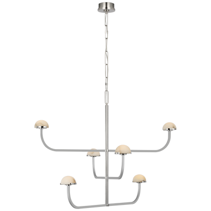 Lustre peu profond à trois niveaux Pedra