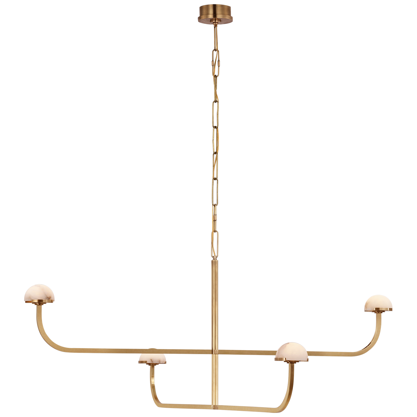 Lustre peu profond à deux niveaux Pedra